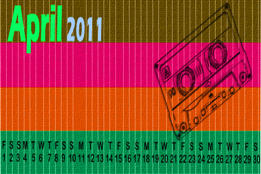 april 2011 wallpaper calendar. Wallpaper Calendar: April